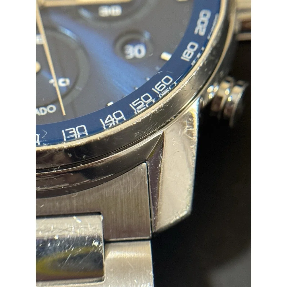 Movado Men's Bold Verso Silver-Tone Dial Quartz Watch